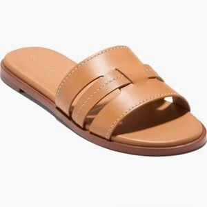 NWOT Cole Haan Women's Flynn Slotted Slides Size 6.5 B